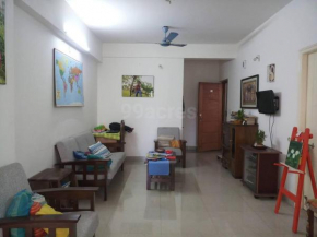 its a lovely 3 bhk with 3 bathrooms & kitchen but only 1 room is available, so book only if you are an individual